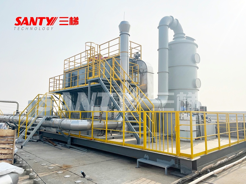 三梯RCO廢氣處理案例